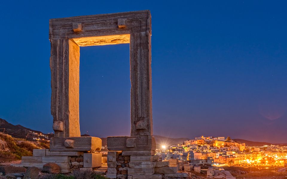 Naxos Town Portara Temple